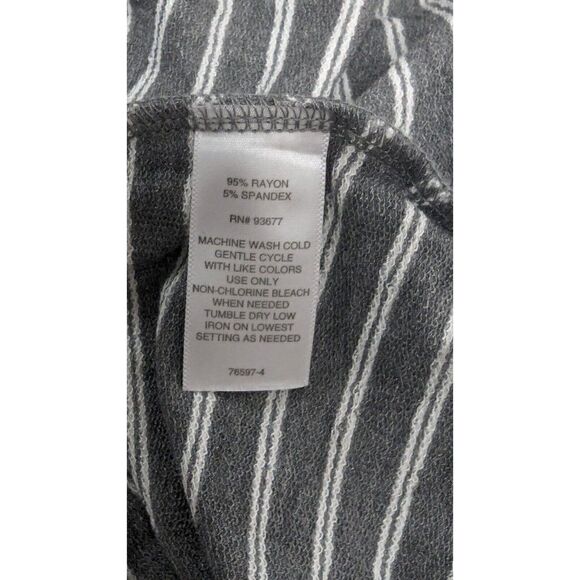 Liz Claiborne Womens Size L Smoke Heather Gray Long Sleeve Turtleneck Sweater - Picture 10 of 10